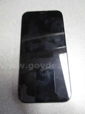 (1) USED APPLE iPHONE 12 SMART-PHONE, 64GB, BLACK