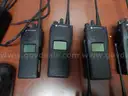 USED (11) MOTOROLA MTS2000 FLASH PORT WALKIE TALKIE, (3) IMPRES ADAPTIVE MOTOROLA CHARGERS, (4) WALKIE TALKIE BATTERIES