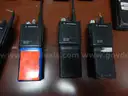 USED (1) MOTOROLA BATTERY CHARGER, (1) MOTOROLA HT750 WALKIE TALKIE, (11) MOTOROLA MTS2000 FLASH PORT WALKIE TALKIE