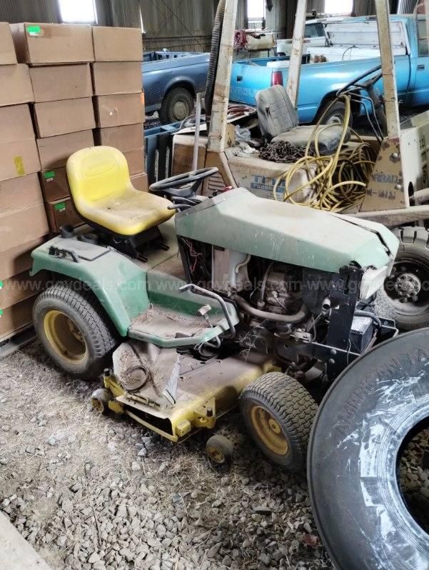 John deere 425 online lawn tractor