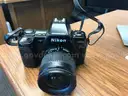 NIKON N8008S AF CAMERA AND LENS WITH CASE AND LENSES