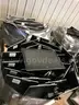 LOT OF IMAC, ALL IN ONES AND CREDIT CARD READER AND PRINTERS ON THREE PALLETS.