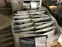 LOT OF IMAC, ALL IN ONES AND CREDIT CARD READER AND PRINTERS ON THREE PALLETS.