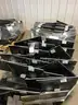 LOT OF IMAC, ALL IN ONES AND CREDIT CARD READER AND PRINTERS ON THREE PALLETS.