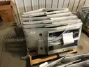 LOT OF IMAC, ALL IN ONES AND CREDIT CARD READER AND PRINTERS ON THREE PALLETS.