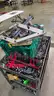 Cart of assorted tools