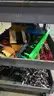 Cart of assorted tools