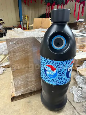 Lot of 5 Pepsi Recycling Bottles