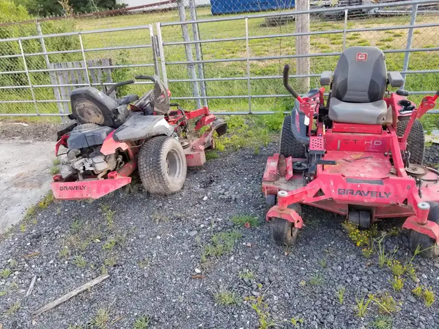 2 Gravely Zero Turn MOWERS