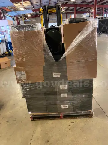 1 PALLET OF COMPUTERS,PRINTERS AND MONITORS