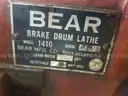 BEAR BRAKE LATHE