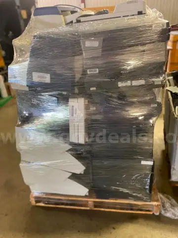 5 PALLETS OF COMPUTERS,DESK TOP,LAP TOPS, SCANNERS AND PRINTERS