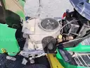 TWO JOHN DEERE RIDING MOWERS X500  (ONE RUNNING ONE PARTS)