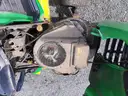 TWO JOHN DEERE RIDING MOWERS X500  (ONE RUNNING ONE PARTS)