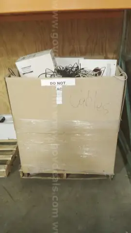 ONE BOX OF MISC. CABLES