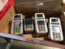 LOT OF LAPTOPS, COMPUTERS AND CREDIT CARD TERMINALS ON ONE PALLET.