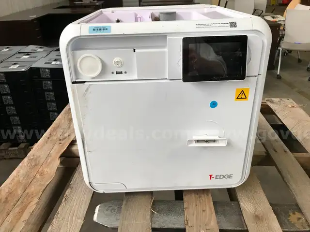 T-EDGE 10STEAM STERILIZER ON ONE PALLET.