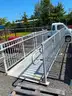 HANDICAP ACCESS ALUMINUM RAMP (2 PIECE )