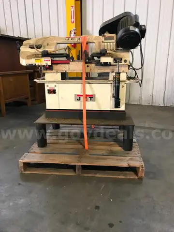 JET POWER HACKSAW ON ONE PALLET.