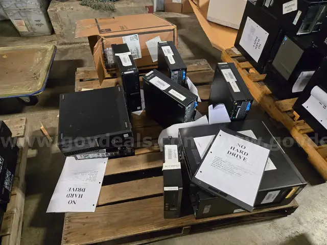 COMPUTERS ON ONE PALLET
