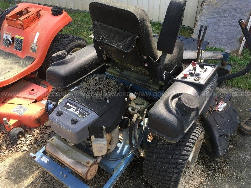 1950s riding lawn online mower