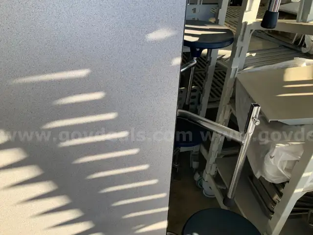2 Folding Cafeteria Tables