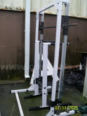 Squat Rack and Pull Up