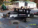 used 27&#x27; x 8&#x27; lowbed trailer