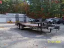 used 27&#x27; x 8&#x27; lowbed trailer