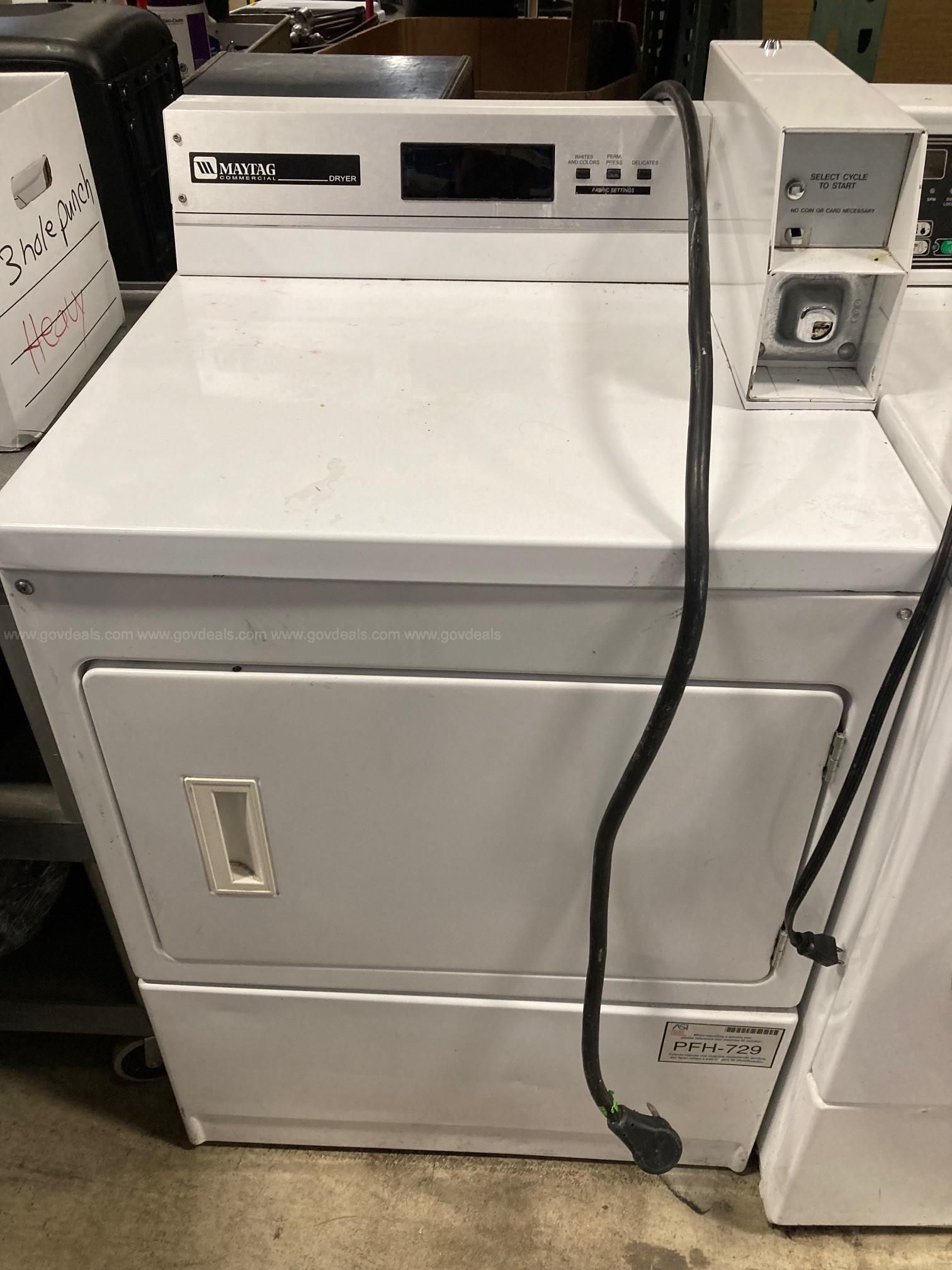 Commercial Washer And Dryer GovDeals   4788 11455 3 