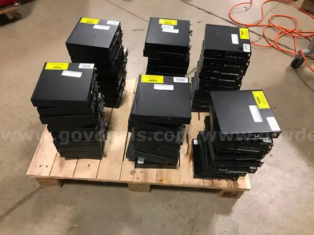 Lot of 60 Dell Micro Desktops