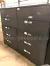 2 Large HON Metal File Cabinets