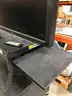 NEC MultiSync LCD4615 - 46&#x22; LCD flat panel display on rolling AV Cart