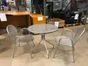 Lot of Outdoor Patio Furniture (2 Tables and 4 Chairs)