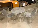 Lot of Outdoor Patio Furniture (2 Tables and 4 Chairs)