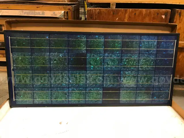 Pallet of Solarex MSX60 MegaModules