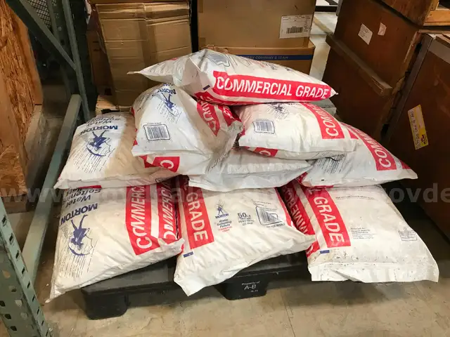 9 Bags of Morton Water Softening Pellets
