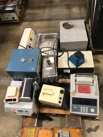 Pallet of Laboratory Equipment