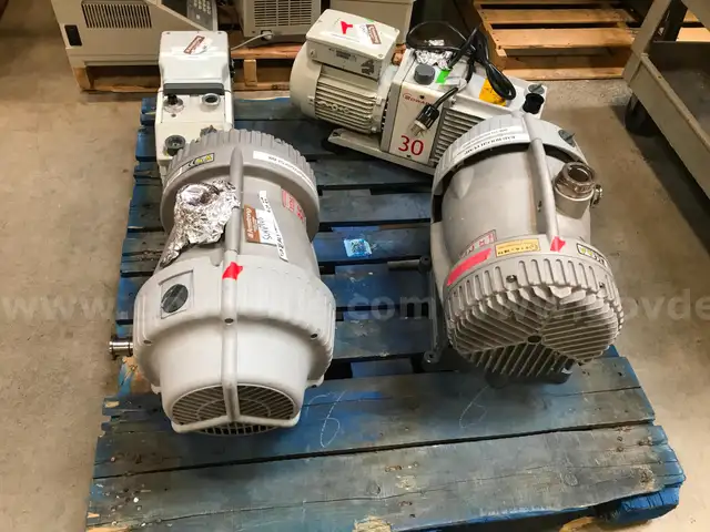 Pallet of Vacuum Pumps