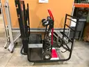 Mizuho OSI STENT Tray, Mizuho modular accessory cart and Dayton dolly