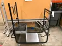 Mizuho OSI STENT Tray, Mizuho modular accessory cart and Dayton dolly