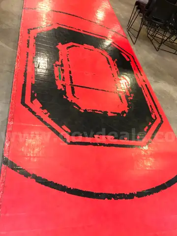 7-Piece Wrestling Mat Set- Large (EZ Flex Sports Mats) Featuring OSU Logo