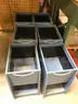Set of 6 File-File Pedestals Cabinets