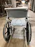 Medline Aluminum Shower Commode Wheelchair (G1-503WCPX1)