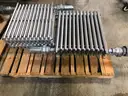 Set of 4 Cast Iron Radiator Sections