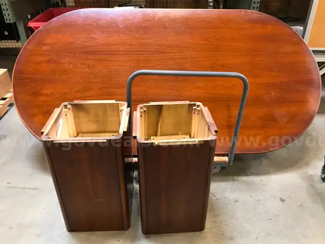 Large Kimball International Wooden Conference Table