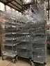 Set of 3 Storage Unit with Wire Mesh Compartments