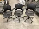 Lot of 3 Herman Miller Chairs on Casters