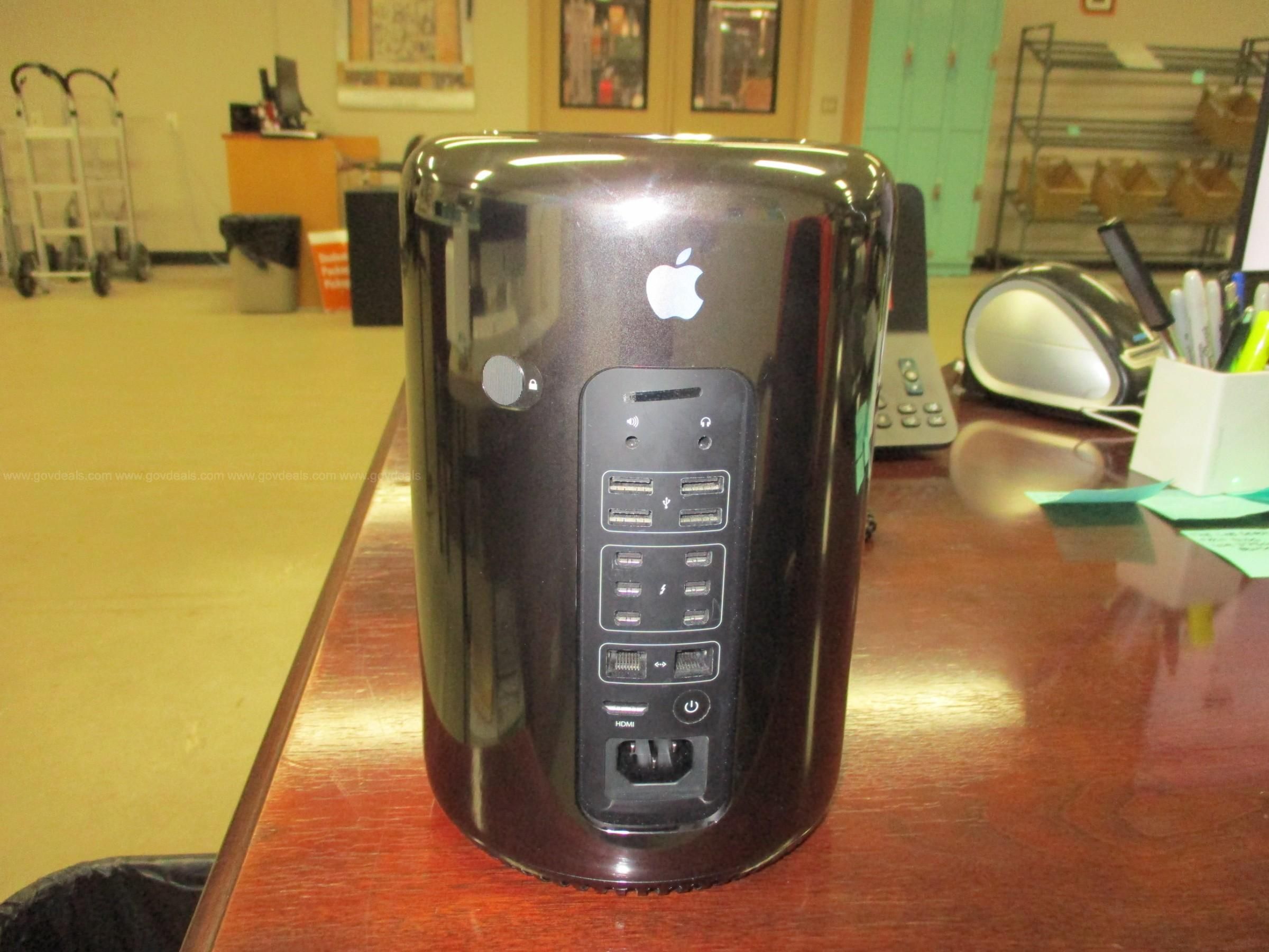 Mac Pro (2013) 3.7GHz Core Xeon E5 Quad-Core | GovDeals