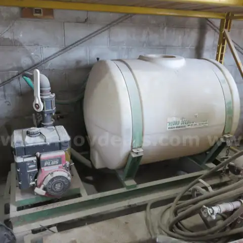 Hydro Seeder and tank